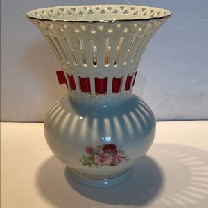 “Formalities” Line by Baum Bros. Ivory Ceramic Vase